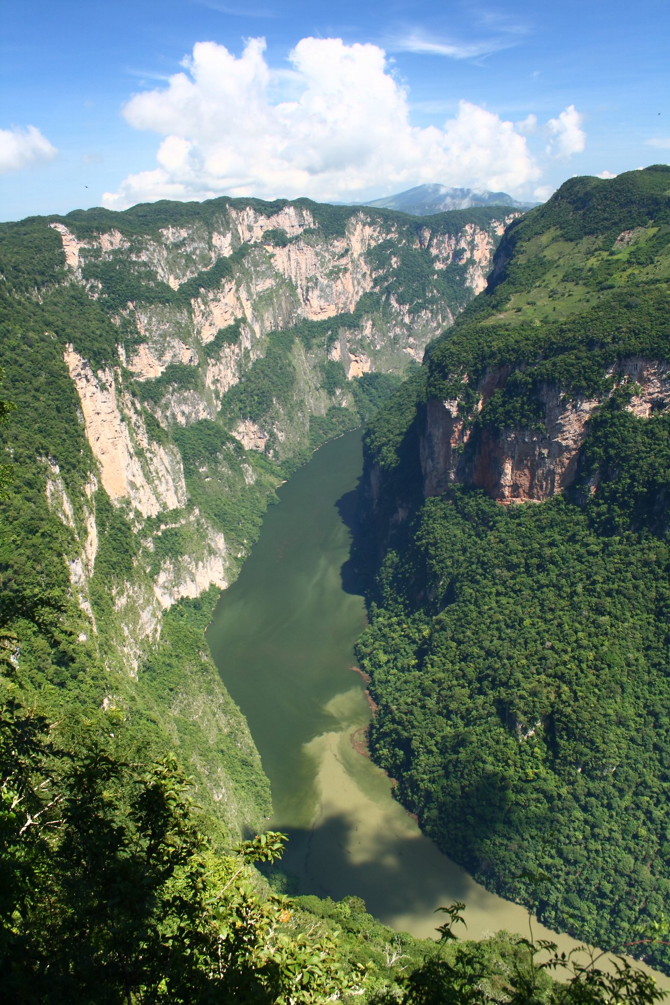 Cañón del Sumidero en lancha